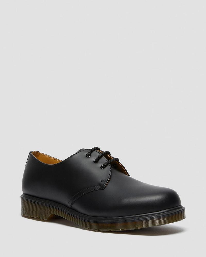 Zapatos Oxford Dr Martens 1461 Plain Welt Smooth Cuero Hombre Negros | MX 214UZG